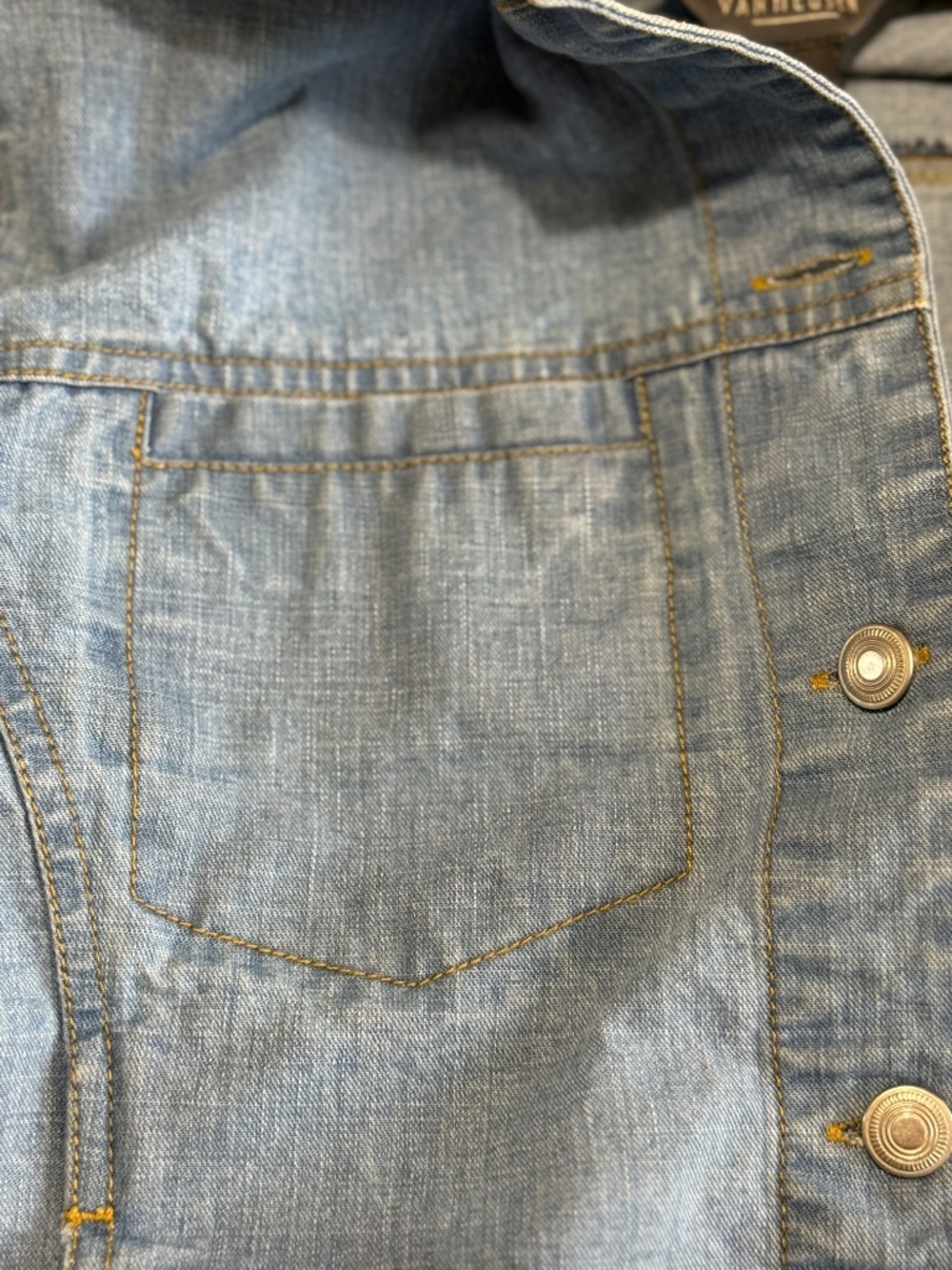 Vintage Van Heusen Jean Jacket size Small - Picture 9 of 11